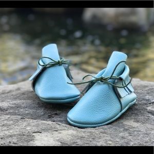 Baby lace-up moccasins (Genuine Leather)